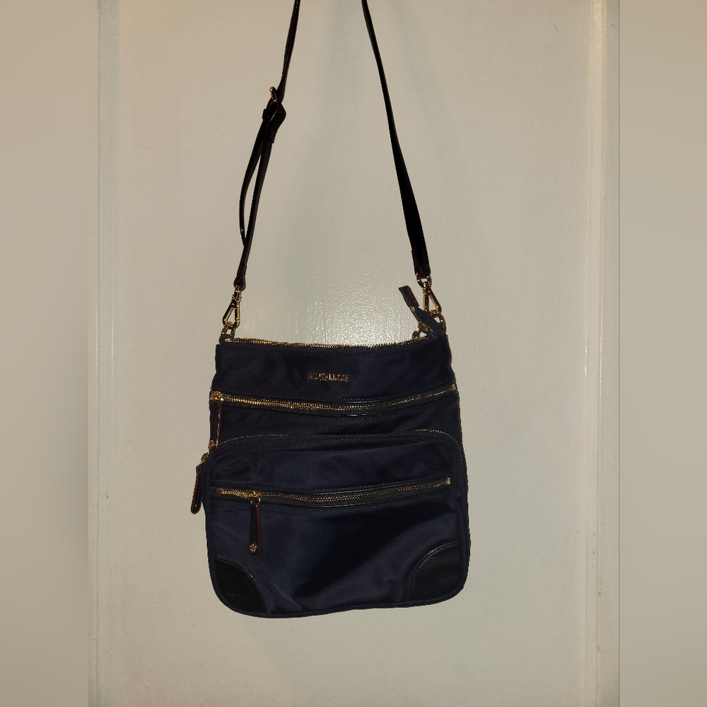 MZ Wallace Nylon Crossbody in Navy